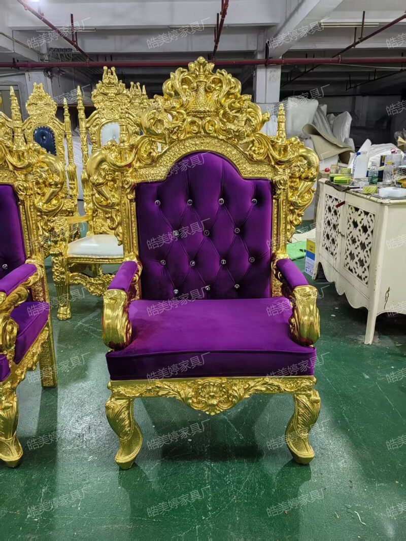Office Furniture Images - كرسي ملكي كبير على الطراز الأوروبي،