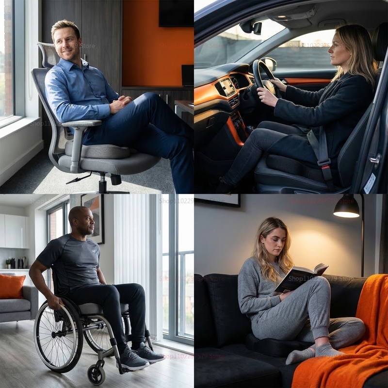 وسادة مقعد للسفر من الفوم ذو ا - مراجعة Visitor Chair Padded وسعره