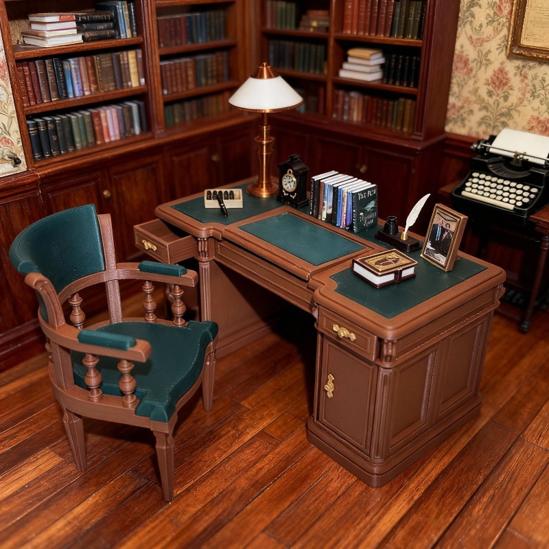 طقم كرسي مكتب أمريكي عتيق مصغر - مراجعة Office Furniture At Home وسعره