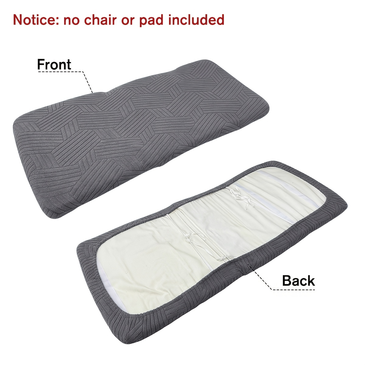 غطاء كرسي جاكارد مرن مع شريط م - مراجعة Visitor Chair Padded وسعره