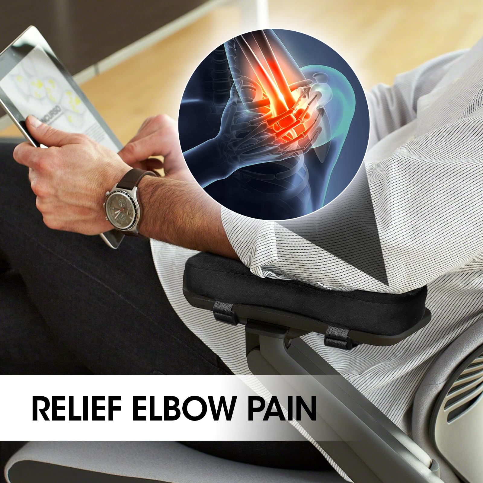 2/4/8 قطعة منصات مسند ذراع الك - مراجعة Visitor Chair Padded وسعره